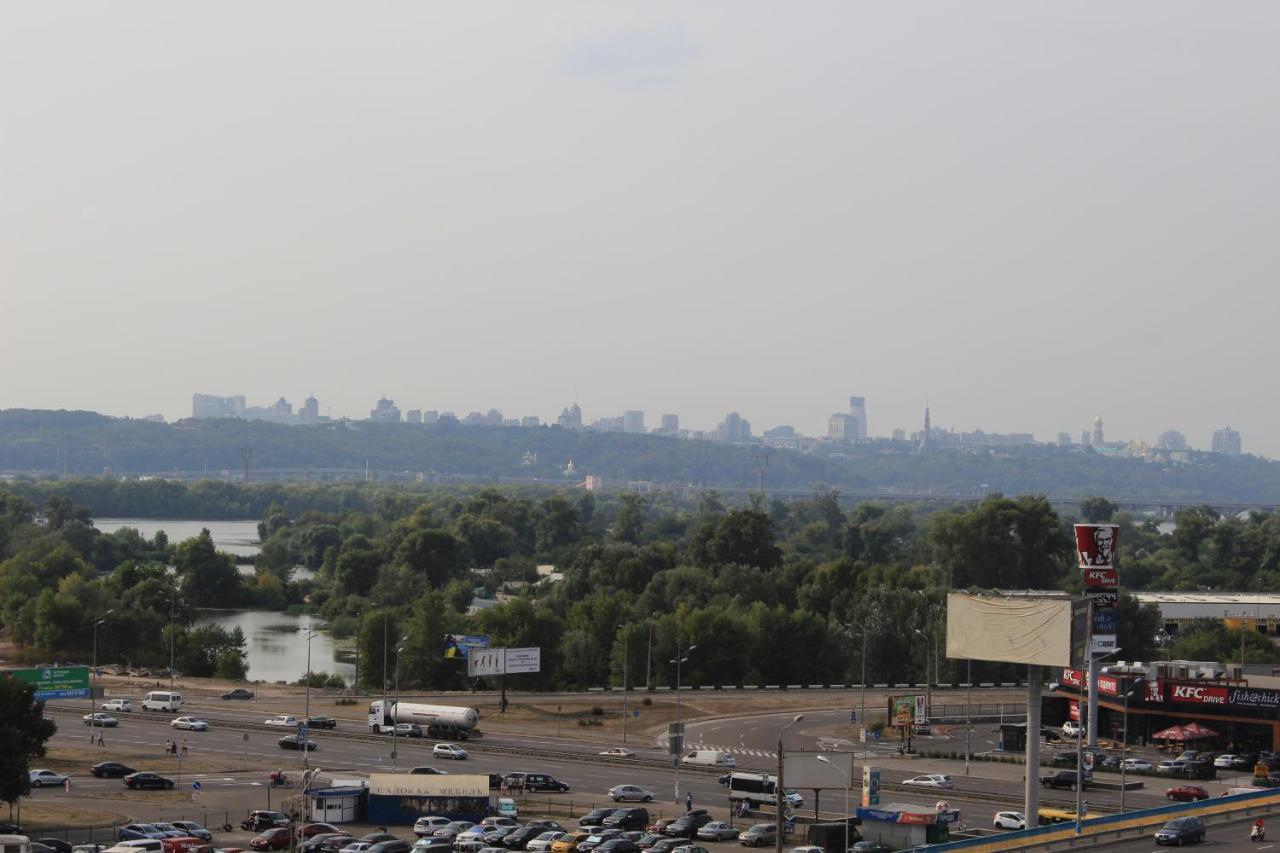 Panoramic View Lux Apartment On Metro Osokorky Kyjev Exteriér fotografie